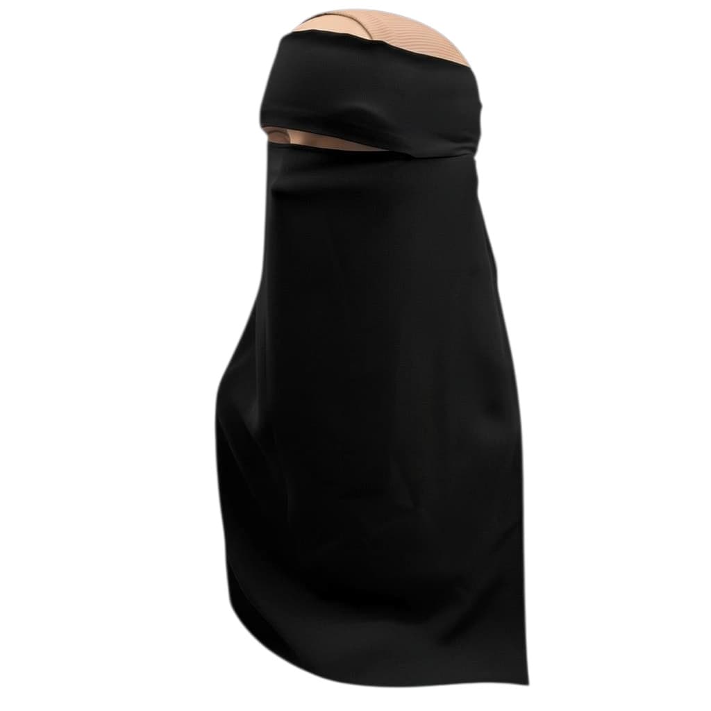 Chiffon Long Niqab 52cm alternate view